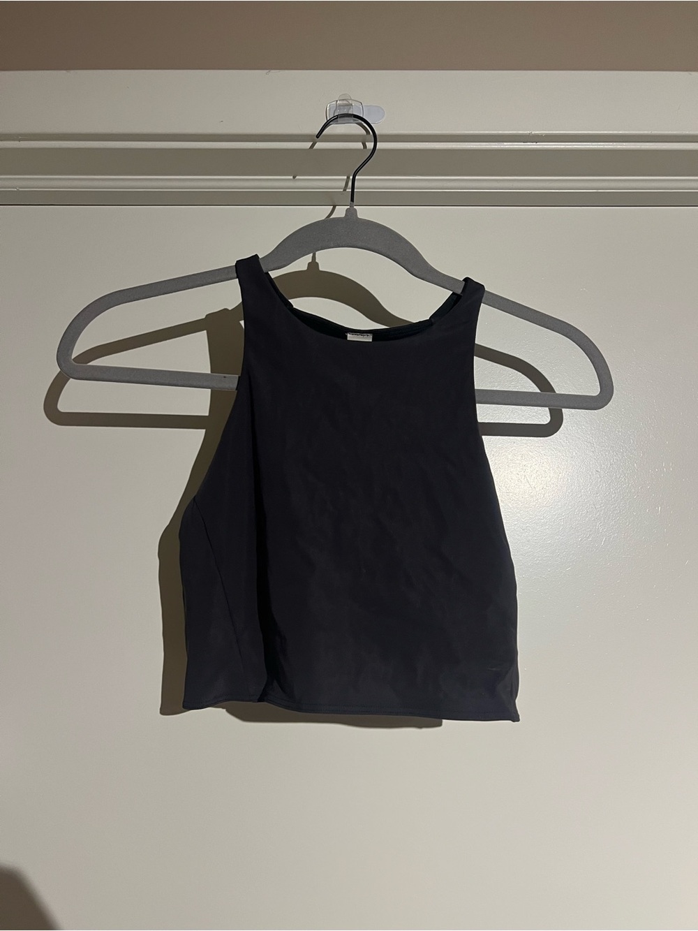 lululemon athletica Black High-Neck Cropped Tank